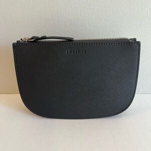 Lo & Sons Black Mini Crossbody Leather Bag